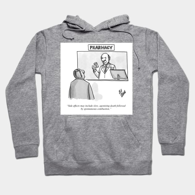 Classic Pharmaceutical Drug Cartoon Hoodie by abbottcartoons